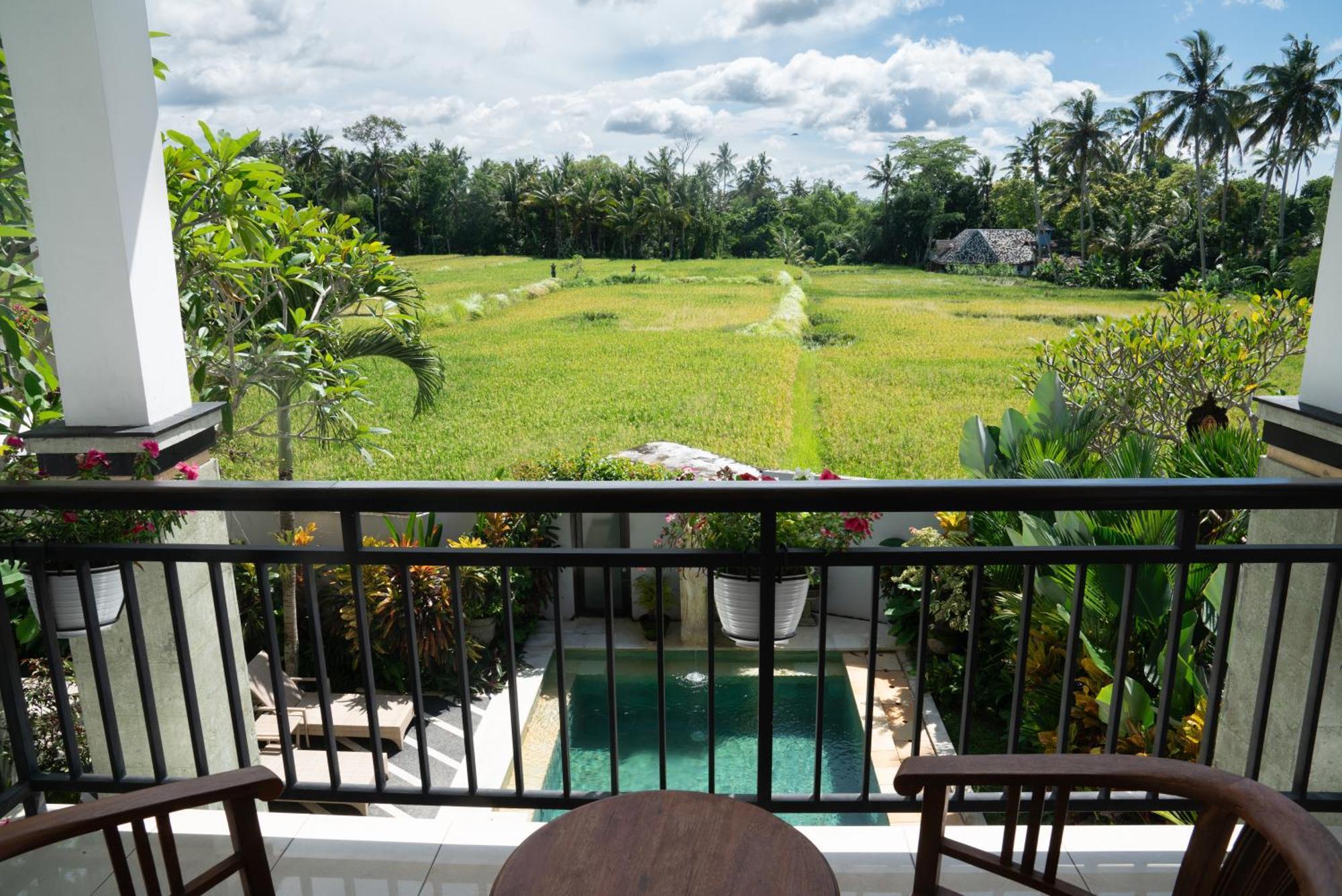 Ananditha Villa Ubud Ricefield Views Exterior foto